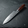 The Artisan Series: 8-Inch Professional Damascus Steel Chef's Knife | Luxury Pakkawood Handle & Forged VG10 Core | Razor-Sharp Culinary Tool