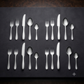 The Sovereign Collection: 20-Piece Premium Stainless Steel Dining Set | Polished Mirror Finish | Elegant Tableware Essentials