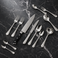 ZAVE Artisan Stainless Steel Flatware Set Premium Mirror Finish Dining Collection (20 Pieces)