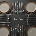 Artisan 20 Piece Damascus Style Flatware Set Luxury Stainless Steel Cutlery Collection