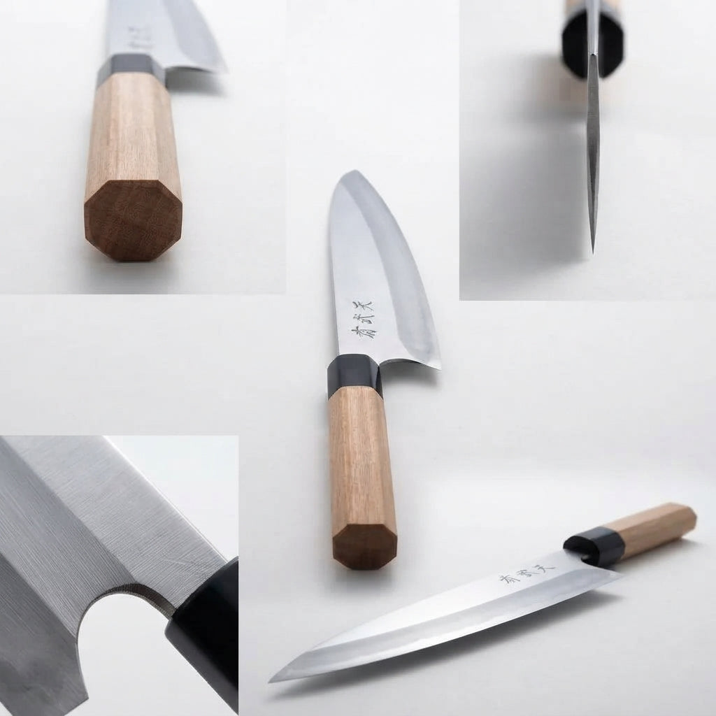Zave Cutlery Professional Stainless Steel Culinary Chef Knife with Ergonomic Wooden Handle