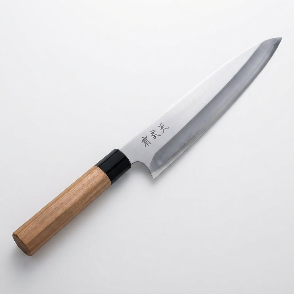 Zave Cutlery Professional Stainless Steel Culinary Chef Knife with Ergonomic Wooden Handle